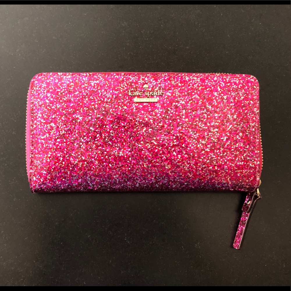 Kate spade Glitterbug Stacey in pink/red multi